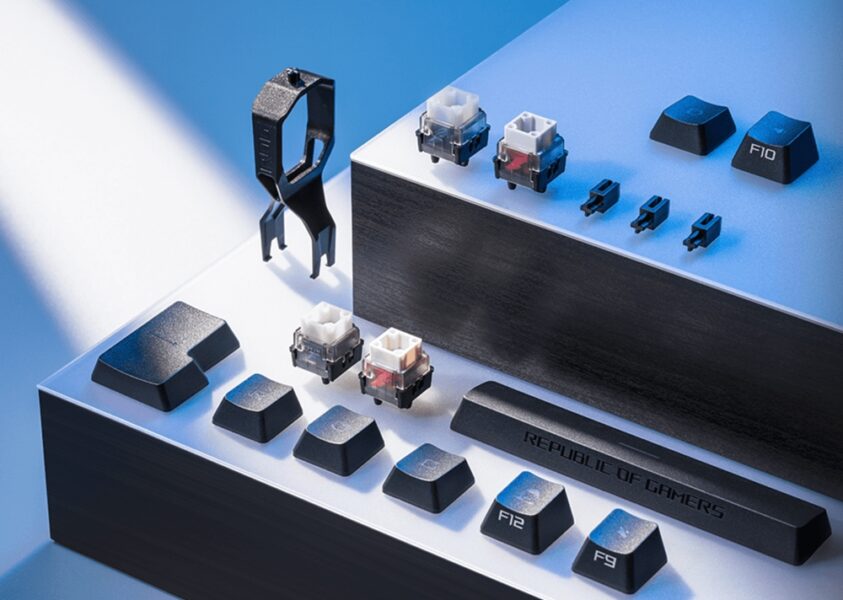 ROG PBT Doubleshot Keycap Set for ROG RX Switches ROG PBT Doubleshot Keycap Set for ROG RX Switches