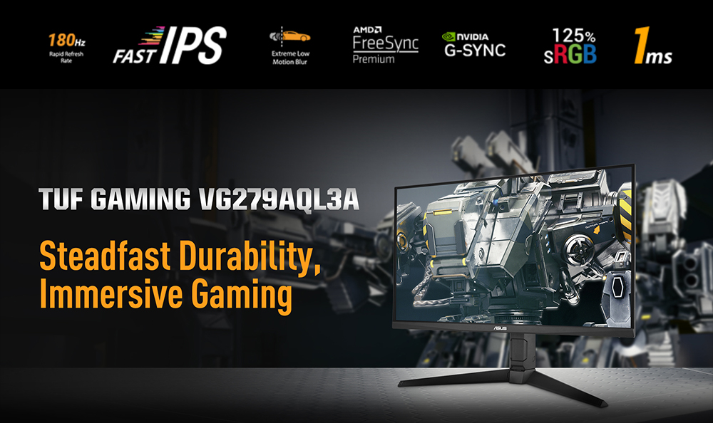 ASUS TUF Gaming VG279QL3A Gaming Monitör H4