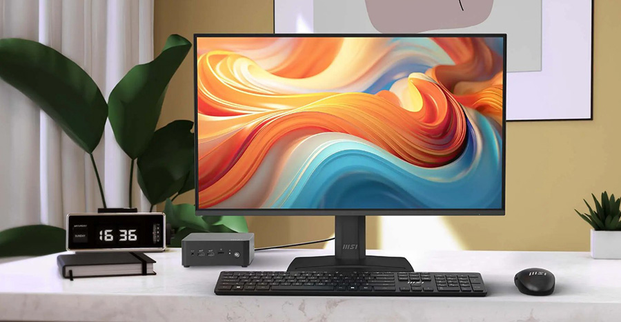 MSI PRO MP272 E14C 27 inç. IPS Monitör – Tek kabloda sinyal ve güç iletimi