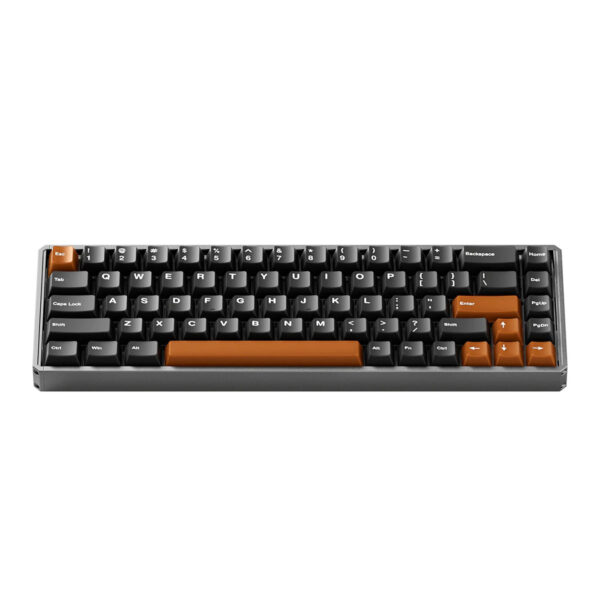 Akko Mod68 He Misty Black Brown Astrolink Magnetic Switch 8k Hz Hall Effect Hotswap Argb Kablosuz İngilizce Mekanik Gaming Klavye 2