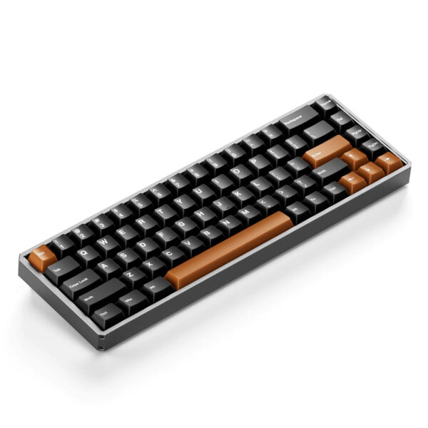 Akko Mod68 He Misty Black Brown Astrolink Magnetic Switch 8k Hz Hall Effect Hotswap Argb Kablosuz İngilizce Mekanik Gaming Klavye 5