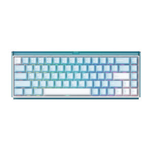 Akko Ray68 He Blue White Astroaim Magnetic Switch 8k Hz Hall Effect Hotswap Argb Kablosuz İngilizce Mekanik Gaming Klavye 1