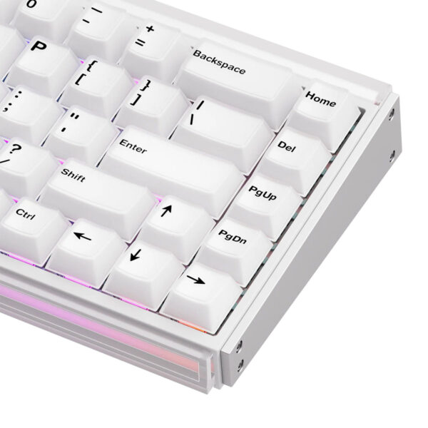 Akko Ray68 He White Astroaim Magnetic Switch 8k Hz Hall Effect Hotswap Argb Kablosuz İngilizce Mekanik Gaming Klavye 6