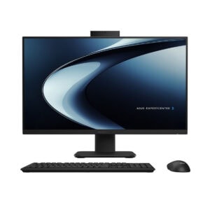 ASUS ExpertCenter P600 AiO PM640GA masaüstü bilgisayar, şık tasarımı ve güçlü donanımıyla ofis ve ev kullanımı için ideal.