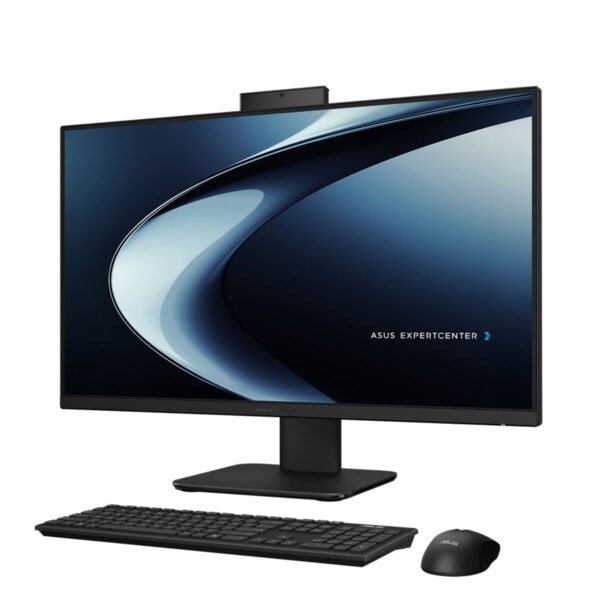 Yüksek performanslı ASUS ExpertCenter P600 AiO All In One bilgisayar, şık tasarımı ve güçlü donanımıyla ofis ve ev kullanımı için ideal.