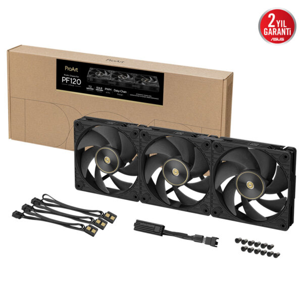 Asus Proart Pf120 Pwm 120mm Siyah 3lu Kasa Fani 20