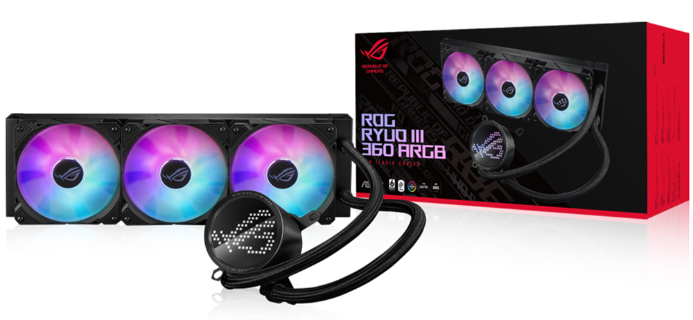 ASUS ROG RYUO III 360 ARGB İşlemci Sıvı Soğutucu H1