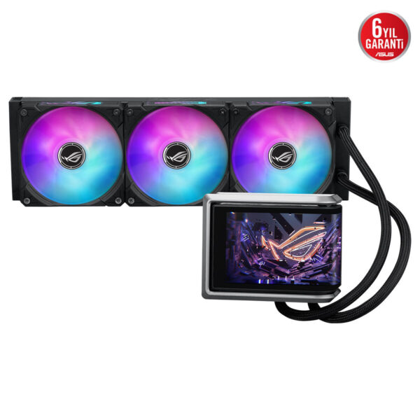 Asus Rog Ryuo Iv 360 Argb 360mm Intel Amd Uyumlu İşlemci Sıvı Soğutucu 6