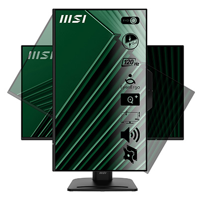 MSI PRO MP272PMG 27 inç 120Hz 1ms Pivot Monitör – görsel 1