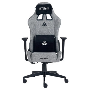 Titanseat Beast Bel Destekli 3d Hafizali Sunger Chromium Kumas Oyuncu Koltugu 1