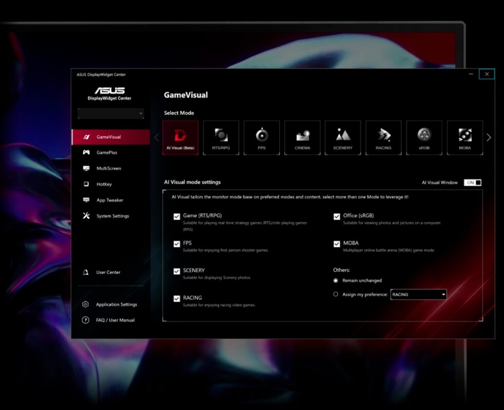 ROG Strix XG27ACMES ASUS ROG Strix XG27ACMES Gaming Monitör H10