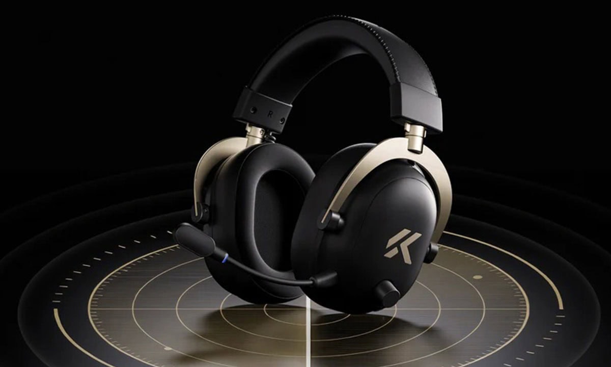 MCHOSE V9 Turbo Beyaz Altın 7.1 Surround Kablosuz Gaming Kulaklık, yüksek ses kalitesi ve konforlu tasarımıyla oyun ve müzik deneyimini artırır.