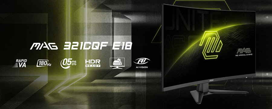 MSI MAG 321CQF E18 31.5 inç Gaming Monitör – görsel 2