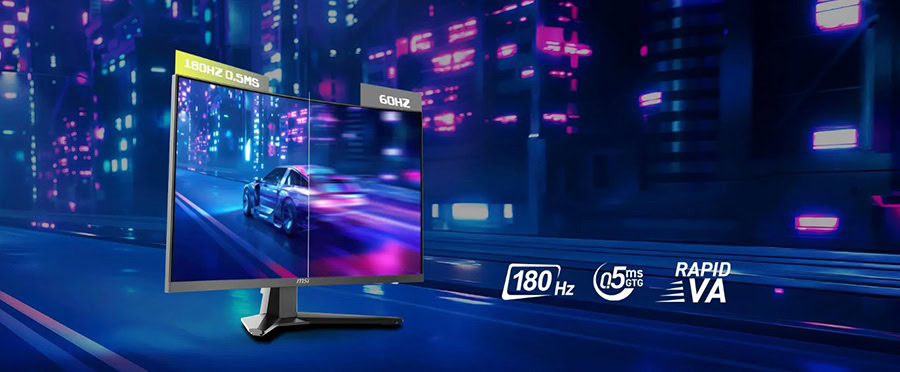 MSI MAG 321CQF E18 31.5 inç Gaming Monitör – Akıcı, Hızlı ve Kesin