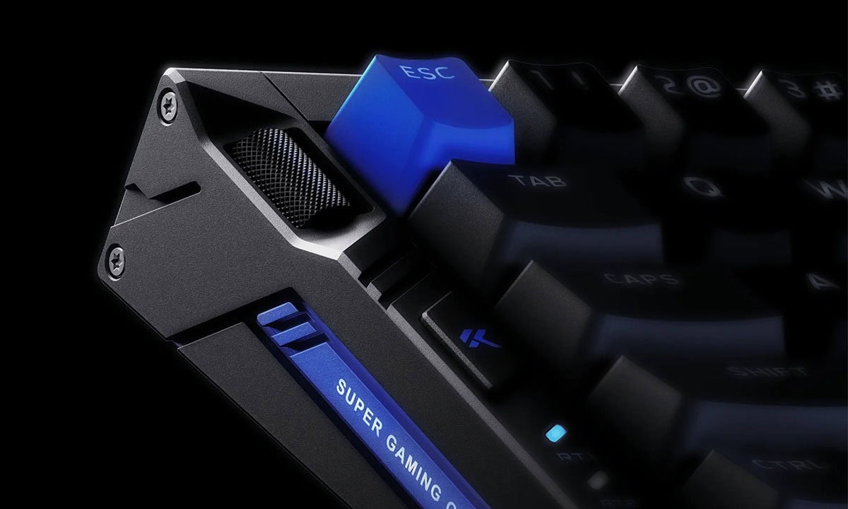Yüksek performanslı MCHOSE Ace 68 Turbo Esports RGB klavye, 16K Hz Hall Effect sensör ve hotswap özellikleriyle oyun deneyimini artırır.