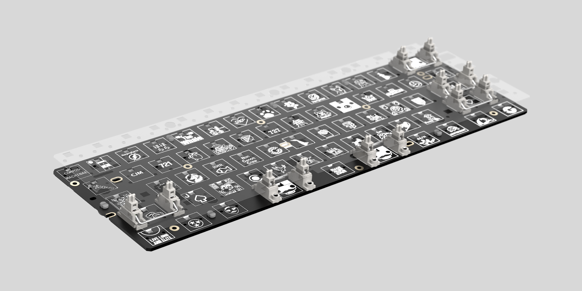 Wooting 60HE+ ve 60HE v2 Karşılaştırması – Stabilizatörler