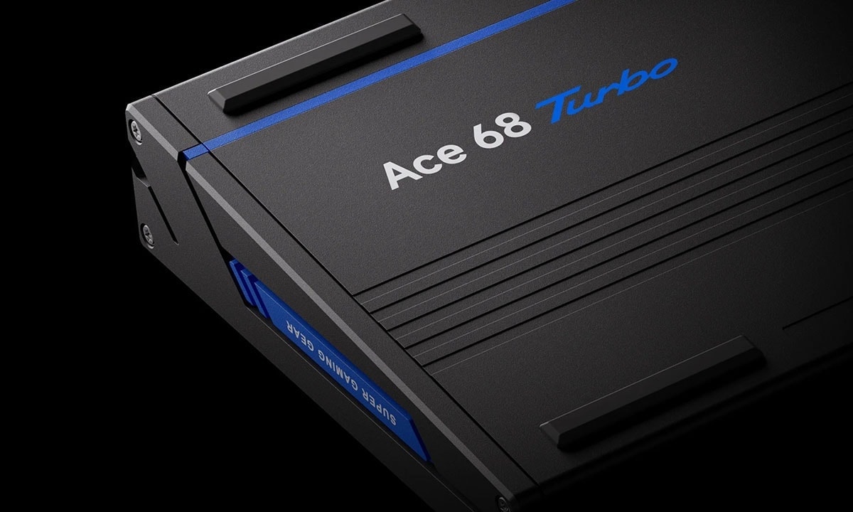 Ace 68 Turbo Esports oyun klavyesi, siyah renkli, RGB aydınlatmalı, Hall Effect anahtarlar ve form faktörü ile yüksek performans sağlar.