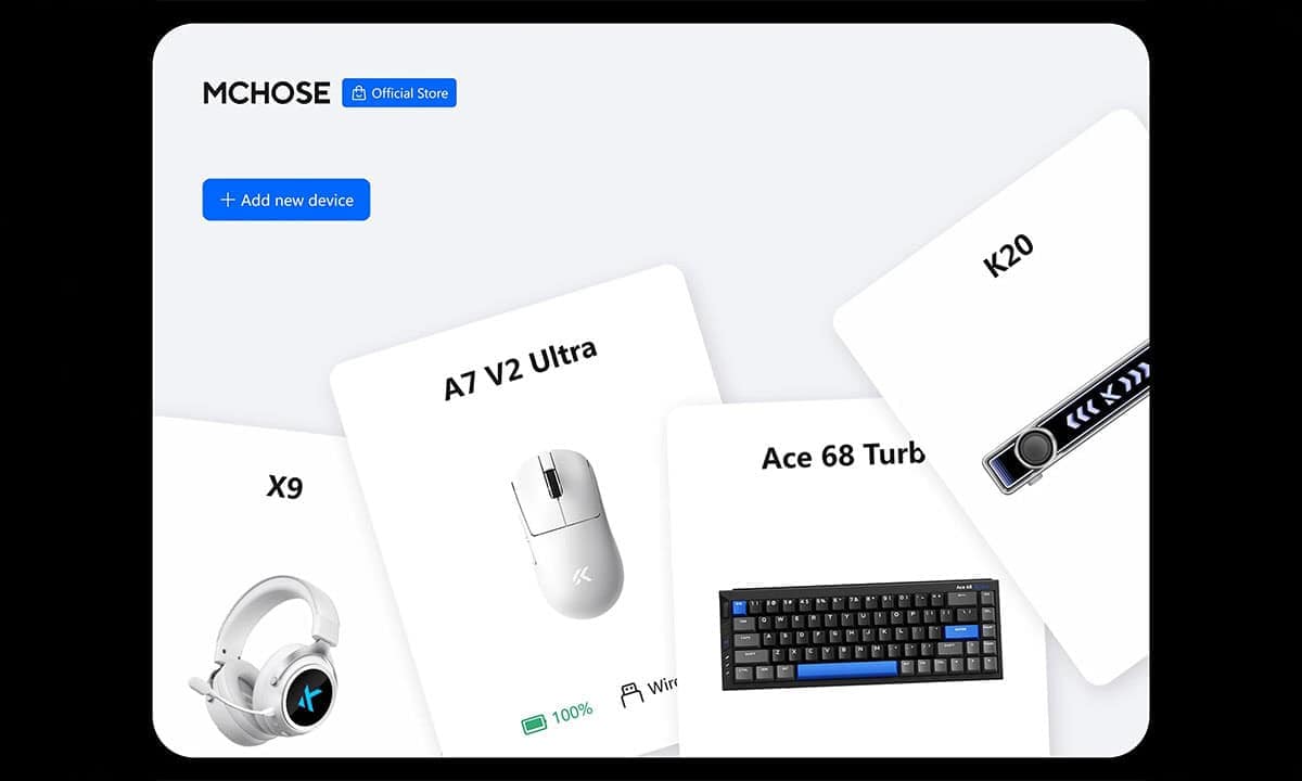 MCHOSE Ace 68 Turbo Esports Berry Red Mount Tai Magnetic Switch GT 16K Hz RGB Hotswap Gaming Klavye.