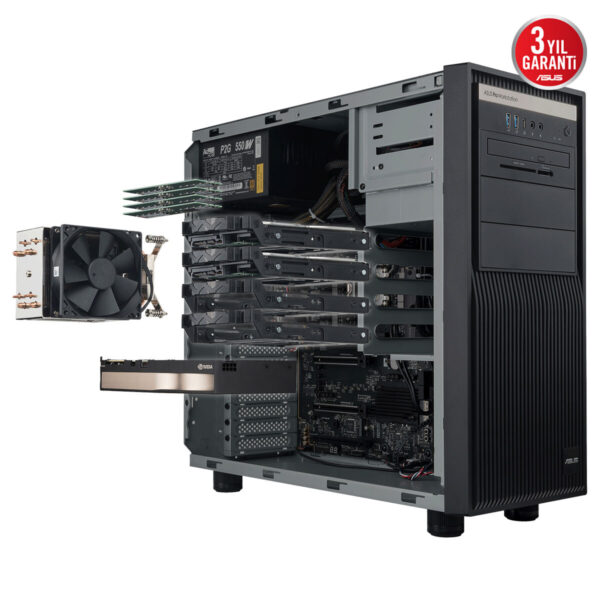 Asus Expertcenter Pro Et500i W8u95060td Intel Core Ultra 9 285k Nvidia Rtx 5060 Ti 16gb Gddr7 128gb Ddr5 2tb M 2 Ssd Freedos Masaustu Is Istasyonu 3