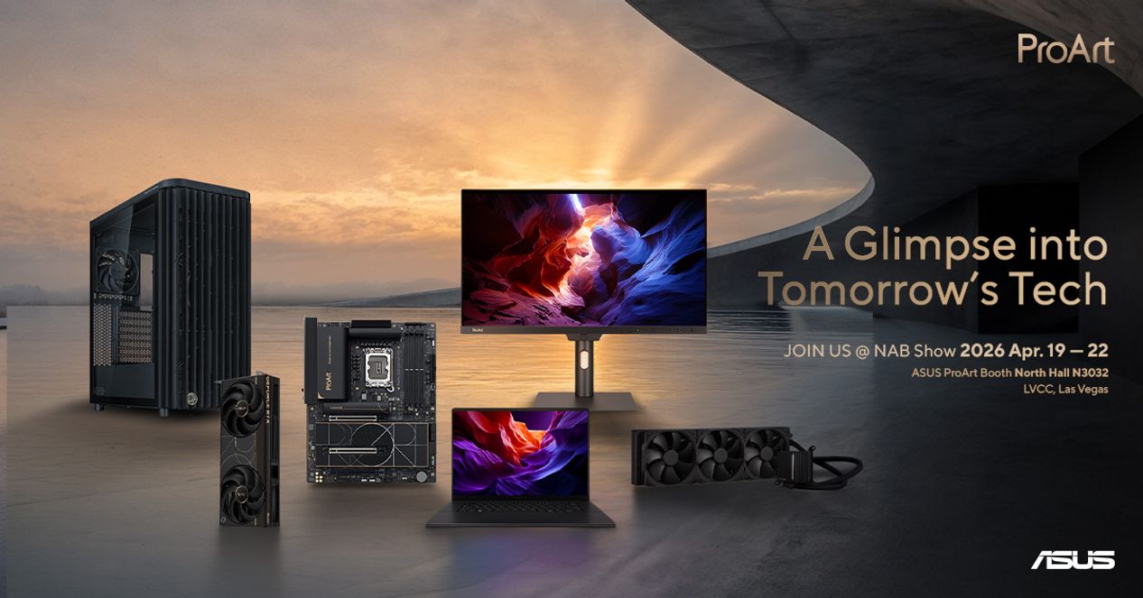 Asus Nab Show 2026da Kapsamli Yapay Zeka Destekli Icerik Uretici Is Akislarini Tanitiyor