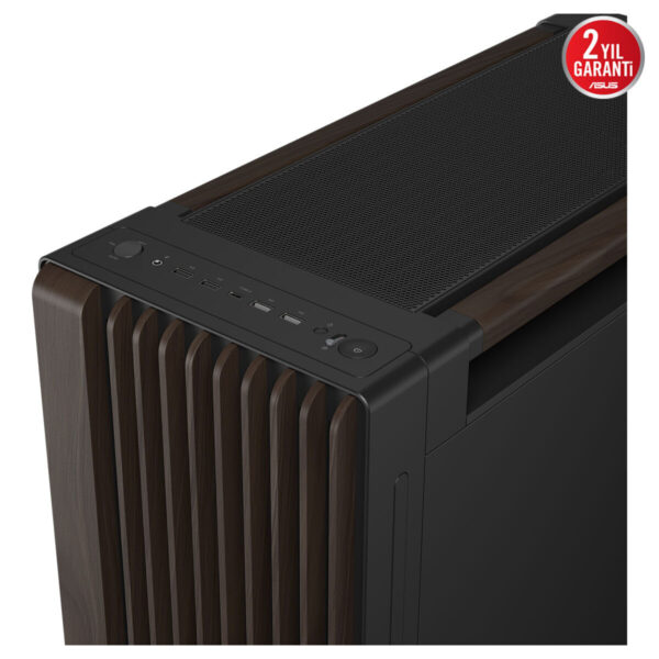 Asus Proart Pa602 Wood Edition Temperli Cam Usb 3.2 Mid Tower E Atx Kasa 6