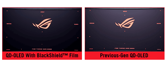 PG34WCDN Yüksek performanslı ASUS ROG Swift OLED PG34WCDN 34 inç 360Hz, 0.03ms, UWQHD, Adaptive Sync, QD-OLED, kavisli oyun monitörü.