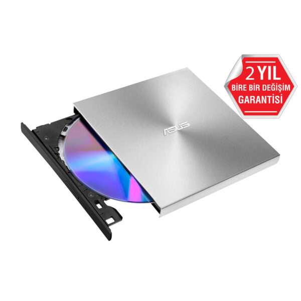 Asus Zendrive U9m Sdrw 08u9m U Silver M Disc Destekli Harici Ultra Ince Dvd Yazici 5