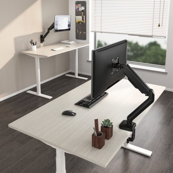Brateck 17 32 Inç Amortisörlü Siyah Monitör Kolu (ldt46 C012e) 2