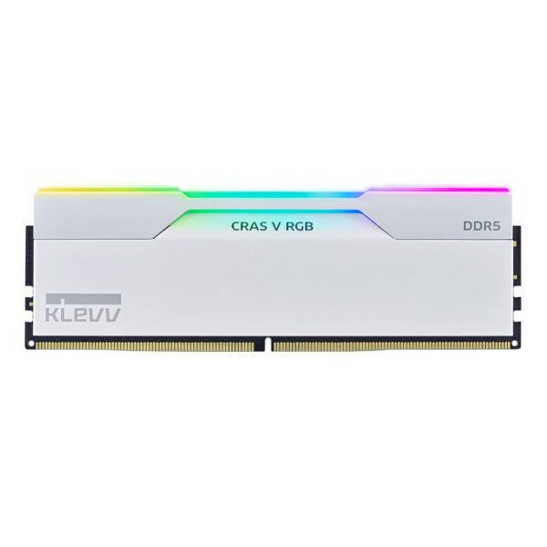 Klevv Cras V Rgb 48gb 2x24gb 6000mhz Cl30 Intel Xmp 3 0 Amd Expo Ddr5 Brilliant White Ram Kd5kgud80 60a300j 2 Yil Birebir Degisim Garantili 2