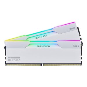 Klevv Cras V Rgb 64gb 2x32gb 6000mhz Cl30 Intel Xmp 3 0 Amd Expo Ddr5 Brilliant White Ram Kd5bgua80 60a300j 2 Yil Birebir Degisim Garantili 1