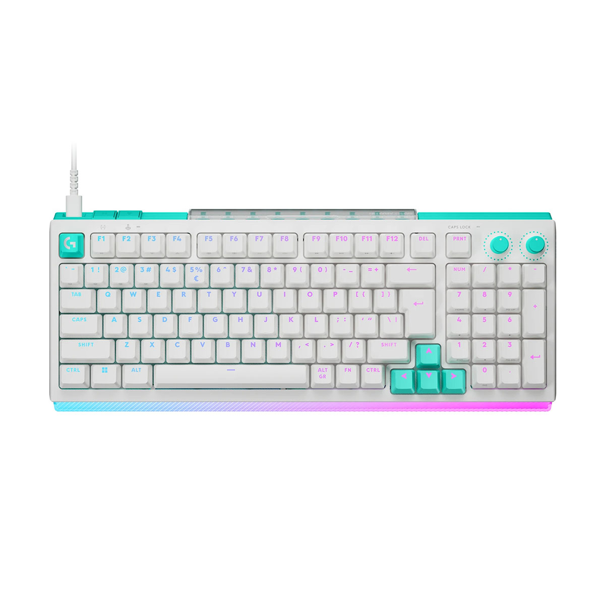 Logitech G512 X 98 Kablolu Beyaz Gaming Klavye 1