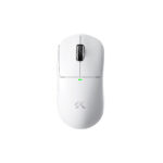 Yüksek çözünürlüklü 8K Hz kablosuz oyun faresi, MCHOSE A5 V3 Beyaz, hassasiyet ve hızlı tepki için tasarlanmış, ergonomik ve şık tasarımıyla oyun deneyimini artırır.
