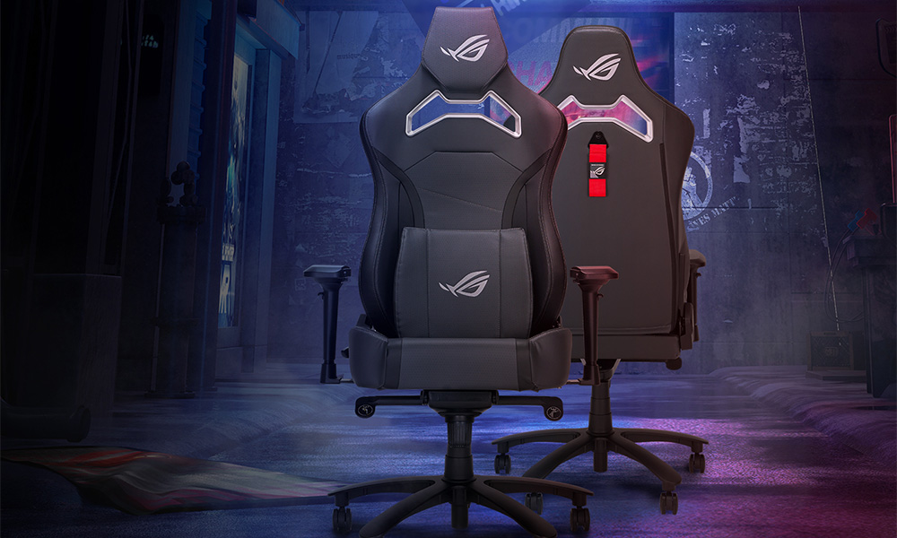 ROG Chariot X Core (Wide) ASUS ROG Chariot X Core SL301CW Gri Oyuncu Koltuğu h1