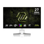 Msi Mag 274qrfw E20 27 Inç 200hz 0.5ms 2k Wqhd Adaptive Sync Rapid Ips Beyaz Pivot Gaming Monitör 1