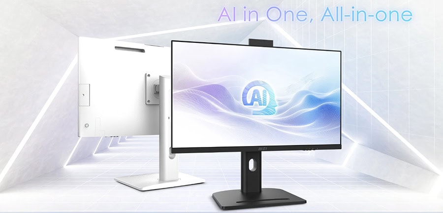 MSI 27 inç All-in-One PC monitör, yüksek çözünürlük ve gelişmiş özelliklerle oyun ve ofis kullanımı için ideal. AI teknolojisi ve geniş ekran alanı ile üstün performans sağlar.