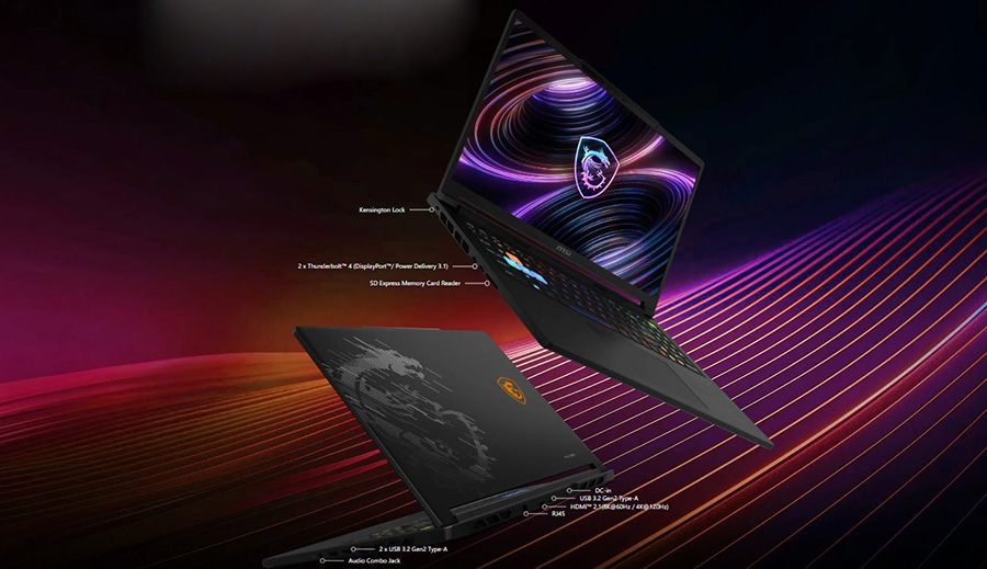 MSI RAIDER 16 HX B2WH-091TR Intel Core Ultra 9-275HX GeForce RTX 5070 Ti 12GB 140W 16GB DDR5 1TB SSD 16 inç 2K QHD+ 240Hz W11 Home Gaming Laptop h21