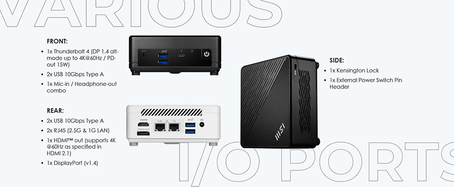 Thunderbolt 4 ve USB Type-C çoklayıcı seti, yüksek hızda veri aktarımı ve çoklu bağlantı seçenekleri sunar. Güçlü ve dayanıklı tasarımıyla profesyonel ve ev kullanımı için ideal.