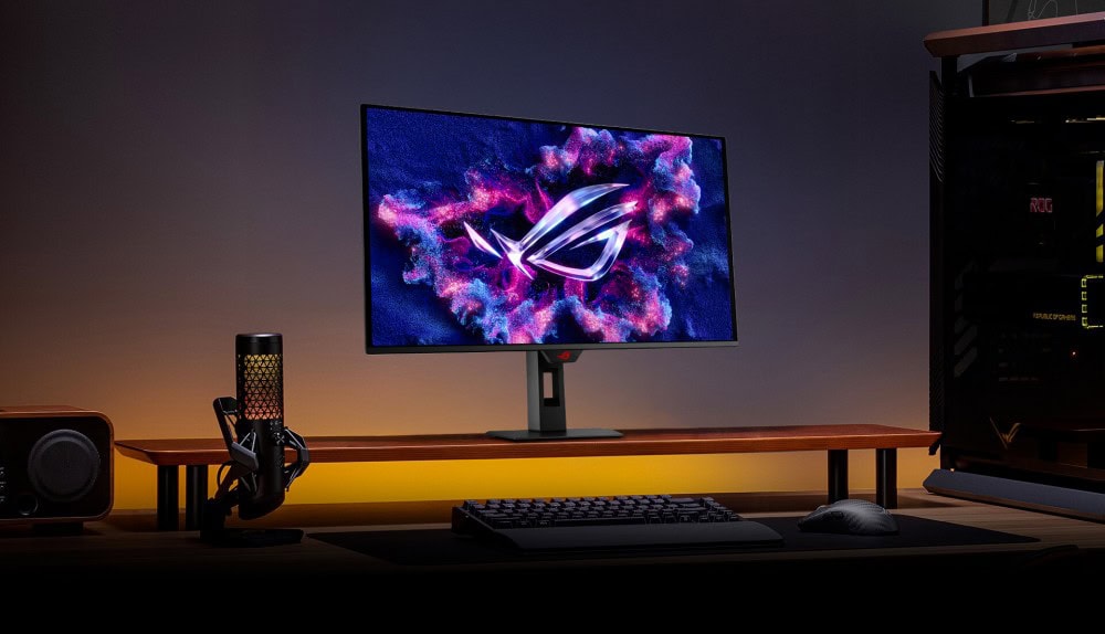 XG27UQDMS ASUS ROG Strix OLED XG27UQDMS 26.5 inç 240Hz 0.03ms 4K UHD Adaptive Sync Tandem QD-OLED Pivot Gaming Monitör h3