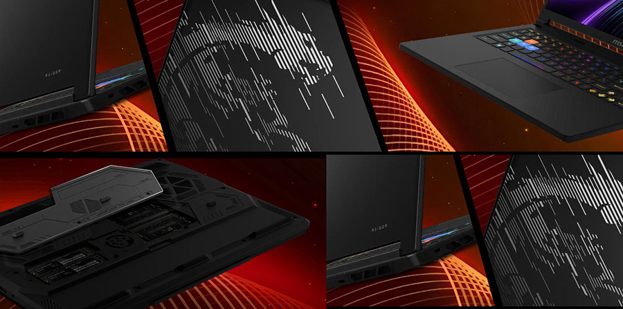MSI RAIDER 16 HX B2WH-091TR Intel Core Ultra 9-275HX GeForce RTX 5070 Ti 12GB 140W 16GB DDR5 1TB SSD 16 inç 2K QHD+ 240Hz W11 Home Gaming Laptop h4