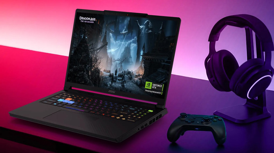 MSI RAIDER 16 HX B2WH-091TR Intel Core Ultra 9-275HX GeForce RTX 5070 Ti 12GB 140W 16GB DDR5 1TB SSD 16 inç 2K QHD+ 240Hz W11 Home Gaming Laptop h6