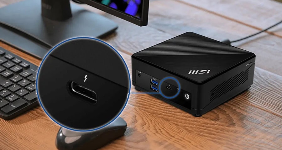 MSI CUBI 5 1M-495EU Intel Core 7-150U 16GB DDR5 1TB SSD W11 Pro Mini Bilgisayar h9