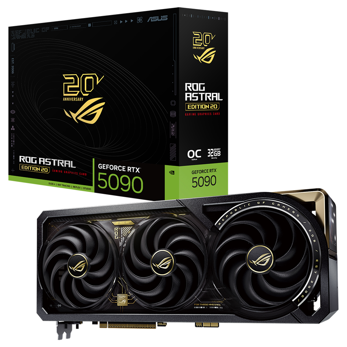 Asus Rog Astral Geforce Rtx 5090 Edition 20 32gb Gddr7 512 Bit Dlss 4 Ekran Karti C1
