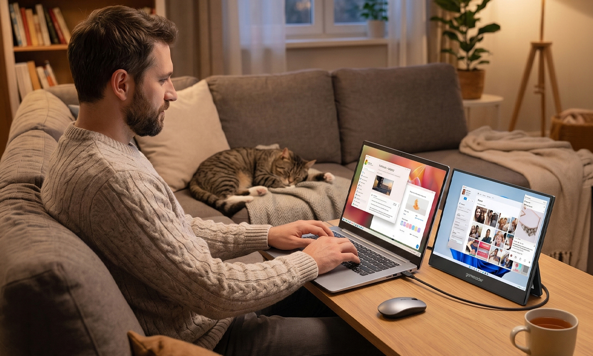Sınırları Kaldırın USB-C, Mini HDMI ve Çoklu Cihaz Desteği
