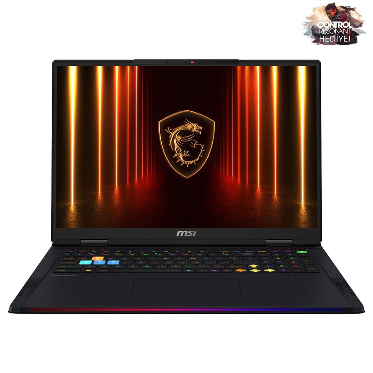 Msi Raider A18 Hx A8whg 280tr Amd Ryzen 9 8940hx Geforce Rtx 5070 Ti 12gb 140w 32gb Ddr5 1tb Ssd 18 Inç 2k Qhd+ 240hz W11 Home Gaming Laptop Control Resonant Hediyeli 1