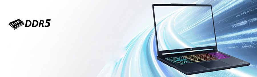 MSI gaming dizüstü bilgisayarı, 16 inç ekran, RGB klavye ve yüksek performanslı donanım özellikleriyle öne çıkıyor.