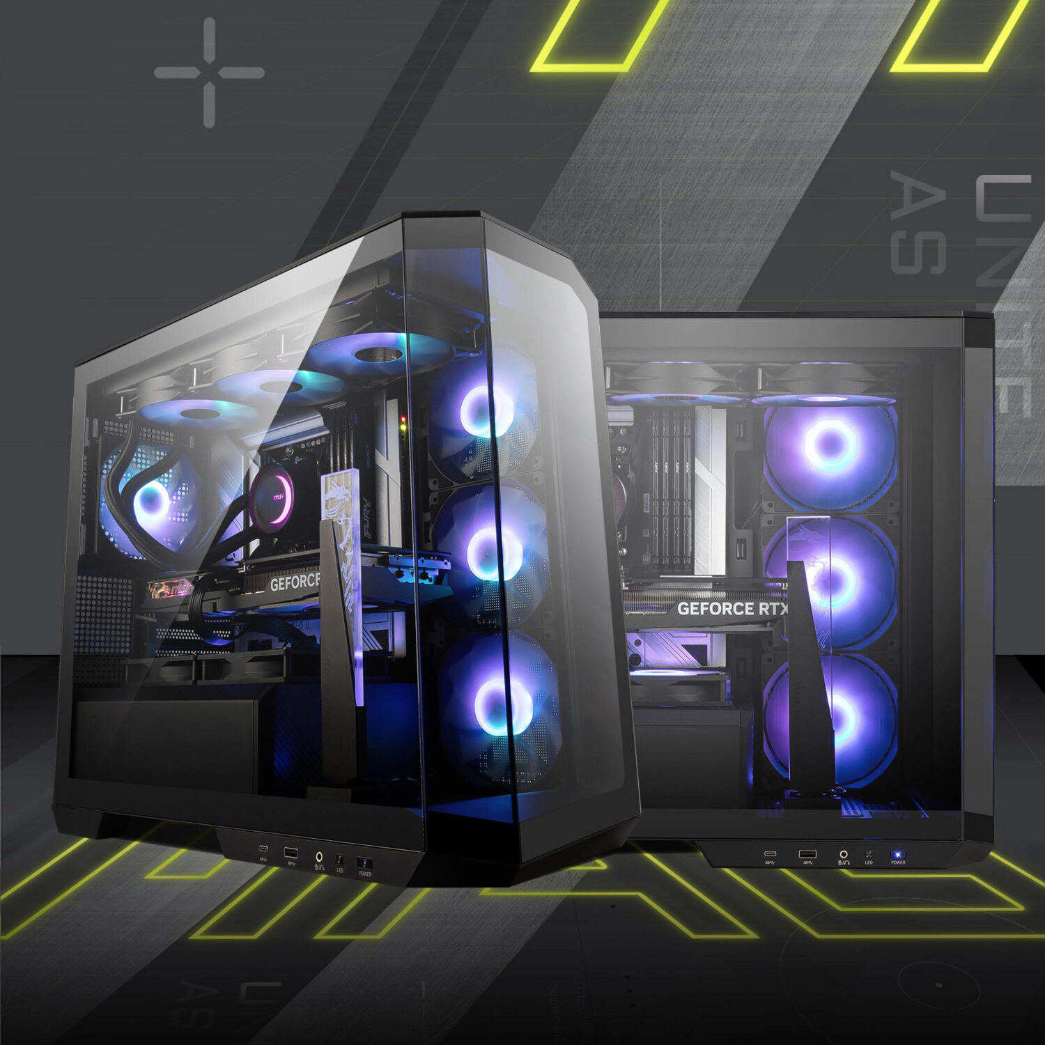 MSI MAG PANO M100R PZ B65 Gaming Kasa H2