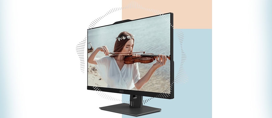 MSI MODERN AM272P 1M-1294XEU Intel Core 5-120U 16GB DDR5 512GB SSD 27 inç Full HD FreeDos Beyaz All In One Bilgisayar h26