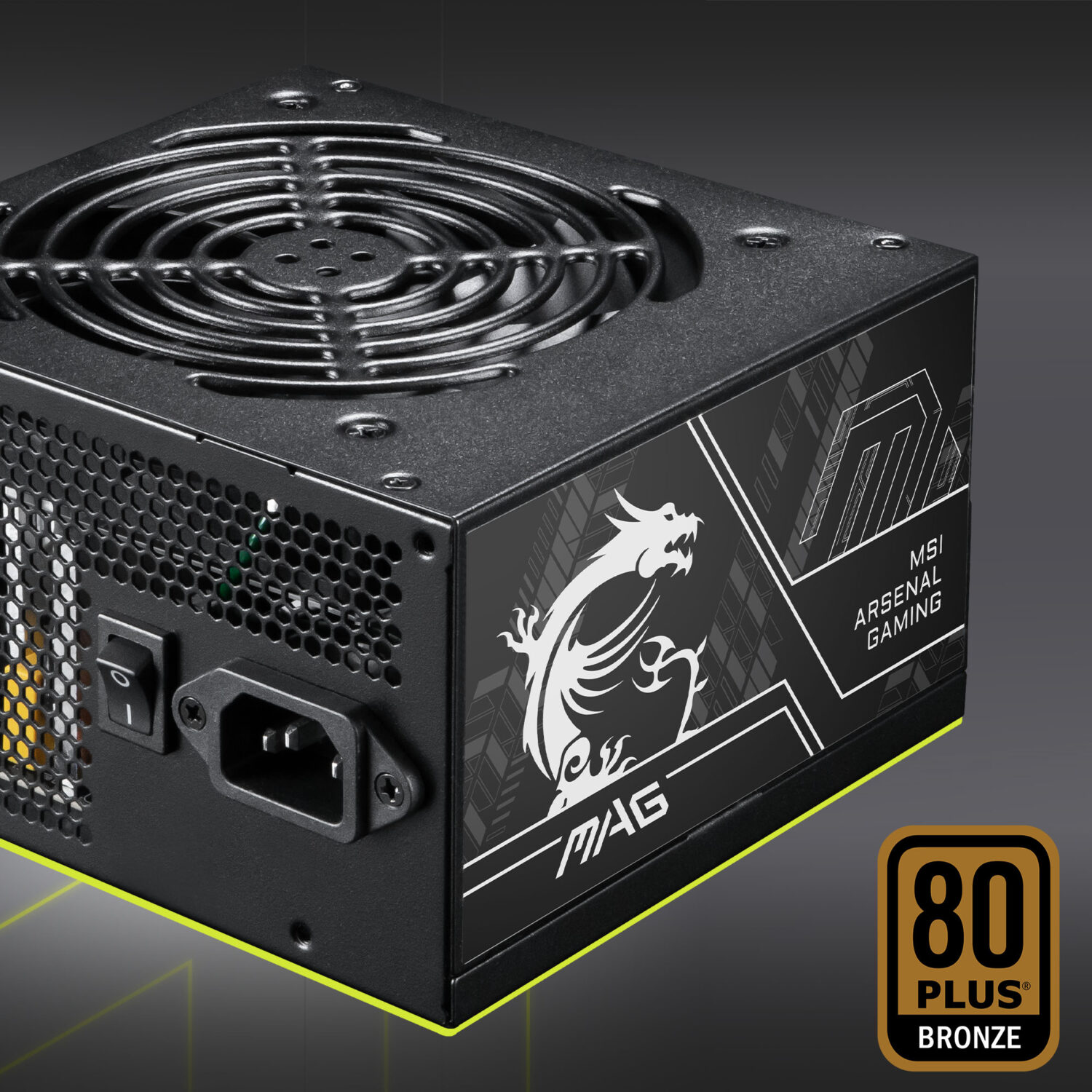 MSI MAG A750BN PCIE5 II 80 PLUS Bronze sertifikası