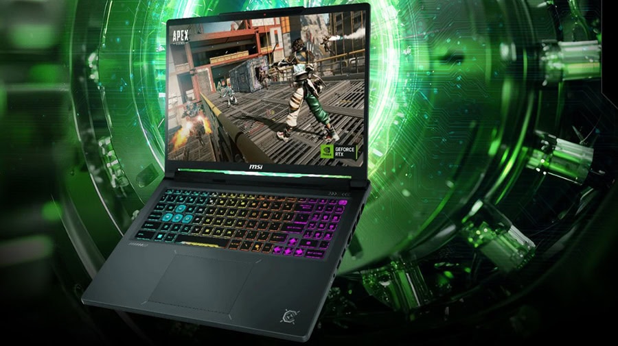 MSI CROSSHAIR A16 HX oyun dizüstü bilgisayarı, 16 inç 2K QHD+ ekran ve RGB klavye ile yüksek performanslı oyun deneyimi sunar.