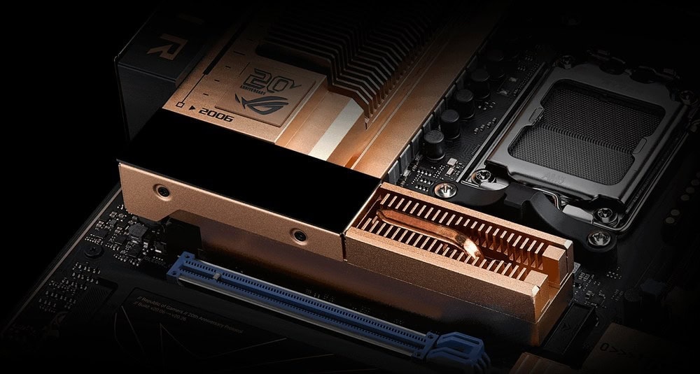 ROG CROSSHAIR 2006 ASUS ROG CROSSHAIR 2006 9600MHz (OC) DDR5 Soket AM5 M.2 HDMI USB4 ATX Anakart h8
